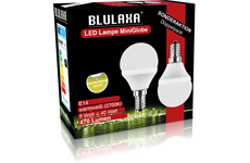 Blulaxa LED SMD Lampe C35 3W 250 lm WW Doppelpack