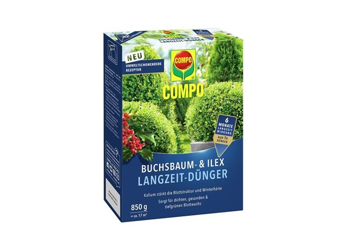 Compo Buchsbaum- und Ilex Langzeitdünger 850 g