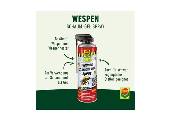 Compo Wespen Schaum-Gel Spray 500 ml