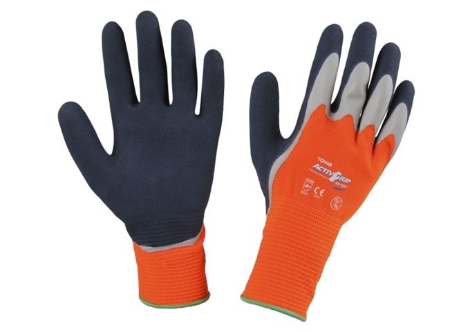 Kerbl Handschuh ActivGrip XA325 Gr10 orange, doppelt Lat