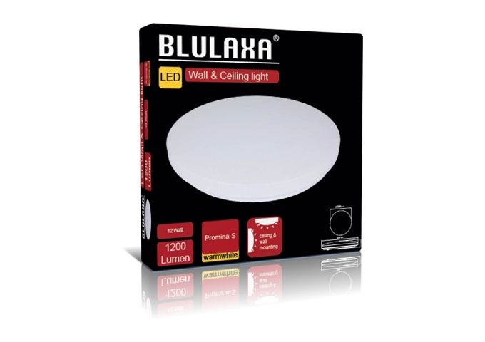 Blulaxa LED WD Leuchte Promina-S 12W 1200lm3000K O260x55mm